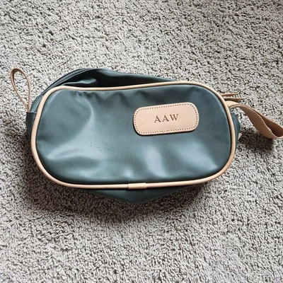 JON HART DESIGN Kit de Afeitado Viaje Baño Artículos de Aseo Maquillaje Bolsa Verde "AAW" Foto 1 de 4