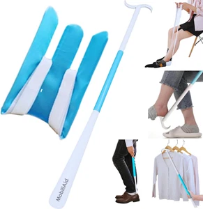 Mobiliaid Complete Dressing Aid - 90Cm or 35.5In Dressing Stick or Long Handl... - Picture 1 of 12
