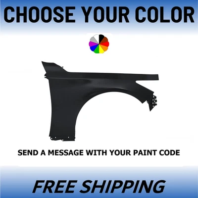 NUEVO guardabarros delantero pintado del lado del pasajero para Infiniti Q50 2014-2024 Foto 1 de 4