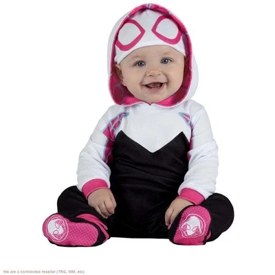 HalloweenCostumes.com 12/18 Months Girl Spider-Man Infant Spider-Gwen Costume... - Image 1 of 4