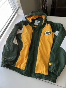 Vintage Starter XXL 2XL Greenbay Packers Quilted Puffer jacket - Picture 1 of 13