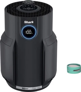 Shark - NeverChange Air Purifier, 5-Year Filter Life, 650-sq Ft - Black - Picture 1 of 6
