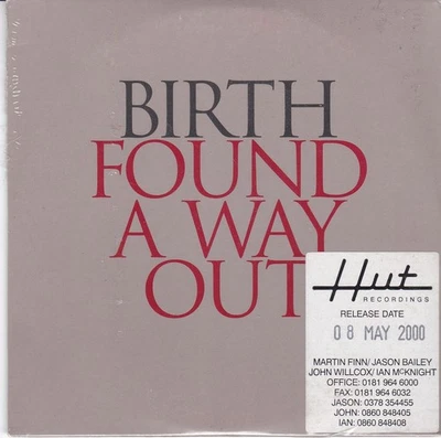 BIRTH Found a way out ( 1 Track Promo CD Single ) - Bild 1 von 2