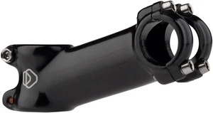 Dimension 25.4mm Alloy Handlebar Stem 90mm +17/-17 Deg Black Aluminum - Picture 1 of 1