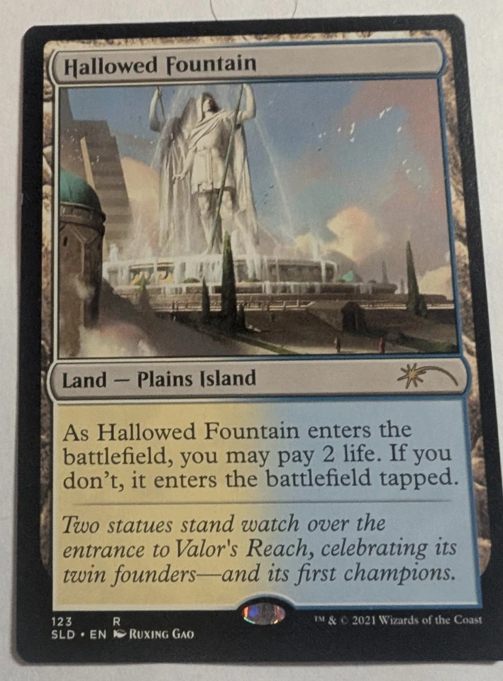 Hallowed Fountain 'Culture Shocks' Secret Lair Drop Regular 'Shockland' - Image 1 of 1