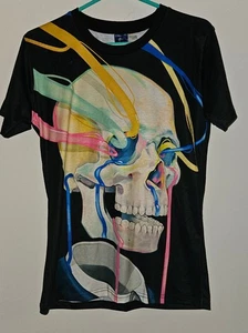 Mr. 1991INC & MISS GO SHIRT BRANDNEU MIT ETIKETT Skelett Top Größe L - Bild 1 von 6