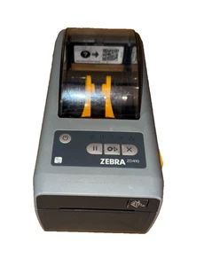Zebra ZD410 Label Printer Direct Thermal 2" 203dpi USB Ethernet + Power Supply - Picture 1 of 8