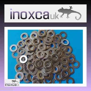 150 M6 FLAT WASHERS STAINLESS STEEL FORM "B" BS4320 A2 304 6mm METRIC INOX - Picture 1 of 1