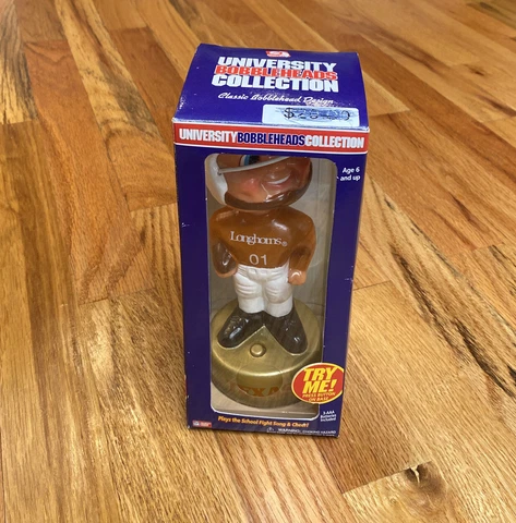 University Bobbleheads Collection Texas Longhorns UT University of Texas Cover