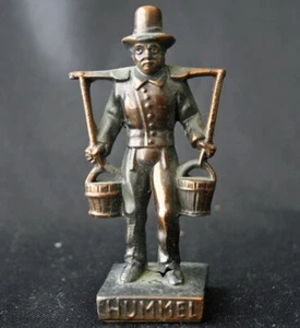 Vintage HUMMEL MORS Miniature Metal Souvenir Statue - Picture 1 of 2