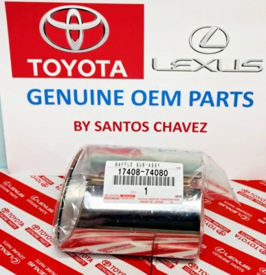 Subconjunto deflector de tubo de escape Toyota Lexus PIEZA ORIGINAL FABRICANTE ORIGINAL 17408-74080 Foto 1 de 4