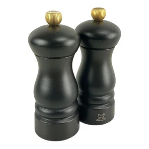 SET MULINO MANUALE SALE E PEPE PEUGEOT PARIS 12 CM LEGNO DI FAGGIO CIOCCOLATO ~ 5 in. - Foto 1 di 9
