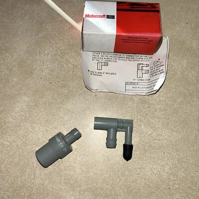 Válvula PCV Ford Motorcraft EV-94C 77 78 79 Mustang II Pinto Capri 1983 Ranger Nuevo de Lote Antiguo Foto 1 de 4