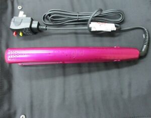 GHD Pink 1" Flat Iron with Rollbag