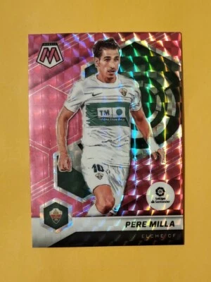 2021-22 Mosaic Pink Mosaic Prizm /25 Pere Milla #38 La Liga SSP  - Image 1 of 4