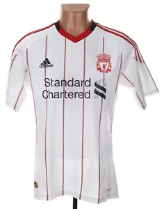 LIVERPOOL 2010/2011 AWAY FOOTBALL SHIRT JERSEY ADIDAS S - Picture 1 of 7