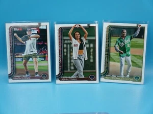 2025 Topps Series 2 FIRST PITCH INSERTS Complete Set 5 Cards Henderson ++ - Picture 1 of 2