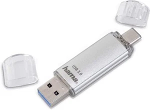 Hama 128GB USB Stick mit USB 3.0 und USB 3.1-Type-C (2-in-1 Speicherstick, z.B - Bild 1 von 12