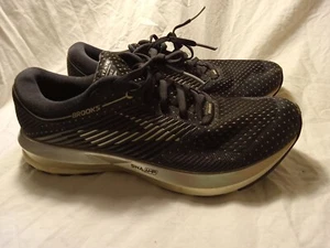 BROOKS Womens' Size 9.5 Levitate DNA AMP Running Sneaker Black/Gray 1202581B004 - Picture 1 of 6