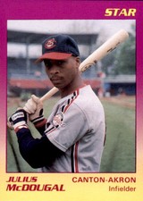 1989 Canton-Akron Indians Star #15 Julius McDougal Callaway Jackson Mississippi 