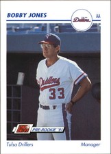 1991 Line Drive AA #599 Bobby Jones MGR