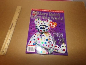 TY Beanie Babies Mary Beth’s Magazine Bean Bag World 2000 TY 2K - Picture 1 of 4