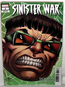 SINISTER WAR #1 | Todd Nauck Doc Ock Headshot Cover B | Spider-Man | Marvel - Picture 1 of 2