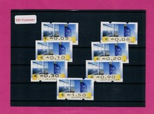 ATM-Satz-Rarität FEHLVERWENDUNG 5-150 ** Mi.-Nr. 7 F II Tarif ‘16/’17! + NUMMER