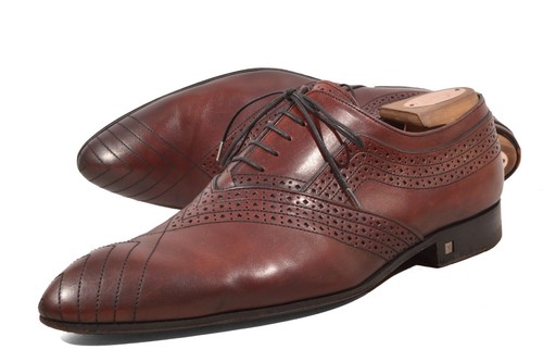 LOUIS VUITTON TRAINER Louis Vuitton Oxford derby scarpe stringate Italia UK8 US9 scarpe autentiche