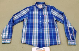 HOLLISTER California FLANNEL PLAID Long Sleeve Button Up Shirt Multicolor Size M - Picture 1 of 6
