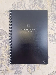 Rocketbook Fusion Reusable Digital Notebook - Smart Notepad A5 Black, 7 Styles - Picture 1 of 7