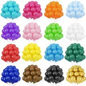 WHOLESALE BALLOONS 10 INCH JOB LOT PLAIN BALLONS WEDDING BIRTHDAY PARTY BALOONS - Picture 1 of 18