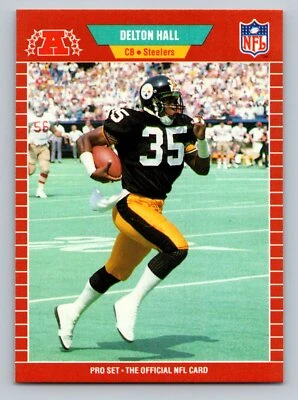 1989 Pro Set #346 Delton Hall - Image 1 of 2