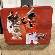 Frisco Roughriders Lunchbox Minor League Baseball MiLB Team Official Metal Tin