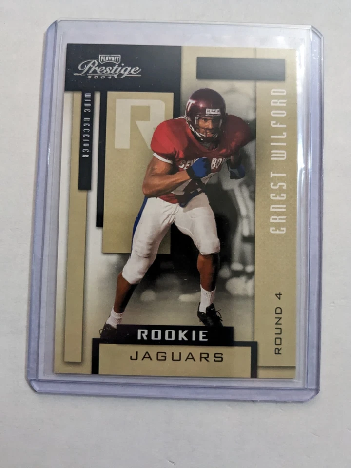 2004 Playoff Prestige ERNEST WILFORD RC #205 VIRGINIA TECH HOKIES - Image 1 of 2