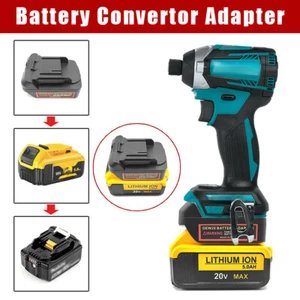 Battery Adapter for Dewalt 20V Max Li-ion Battery to For Makita BL Series Tool - Picture 1 of 9