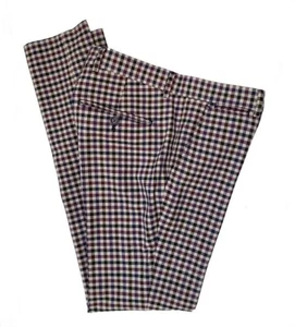 ASOS Super Skinny Fit Pants Check Flat Front Men's Size 30 X 30 - Picture 1 of 2