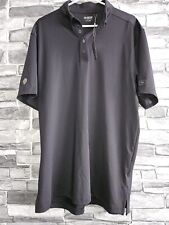 Ogio Polo Shirt Mens Size XL Black Stretch Golf Short Sleeve Lightweight