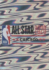 2019-20 Panini Stickers Basketball #30 2020 NBA All-Star Game Logo FOIL