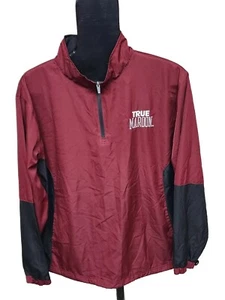 KA Knights Apparel Men's Large Mississippi State True Maroon 1/4 Zip Pullover - Picture 1 of 9