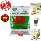 Green Tea Cha Tra Mue Milk Mix Thai Brand Drink Original Ice Tea Beverage 200g