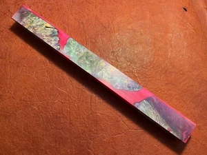 TNT Acrylic Hybrid Stabilized Maple Burl Blank. 1-1/2 x 1-1/2 x 18 - Picture 1 of 4