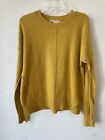 Kaisely Anthropologie Sweater Medium Mustard Color