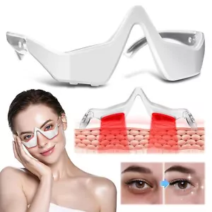 Masajeador de terapia de luz roja debajo de los ojos máscara para bolsa de ojos líneas de círculos oscuros - Imagen 1 de 13