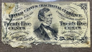 1863 Third Issue Fractional Currency Fr 1295 - Picture 1 of 2