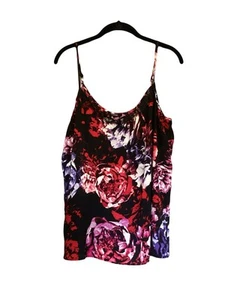 APT 9 Floral Sleep Wear Top With Lace XL - Picture 1 of 5