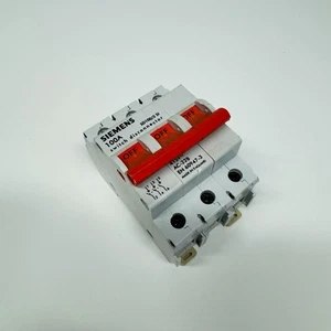 Siemens SD100/3 100A 3 Pole Circuit Breaker Industrial Electrical Switch - Picture 1 of 6