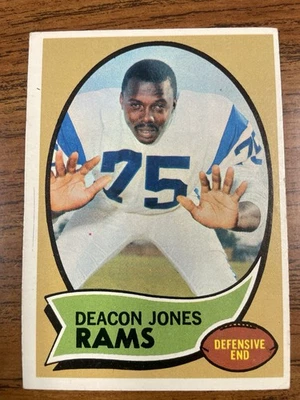 1970 Topps #125 Deacon Jones - Image 1 of 4
