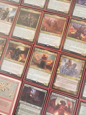 Custom Commander deck Black/Red Kaervek The Merciless Magic MtG 100 cards EDH - Image 1 of 4