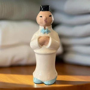 Cleminsons Ersatz Keramik Asian Ironing Man Wassersprinkler Flasche - OHNE TOP - Bild 1 von 7